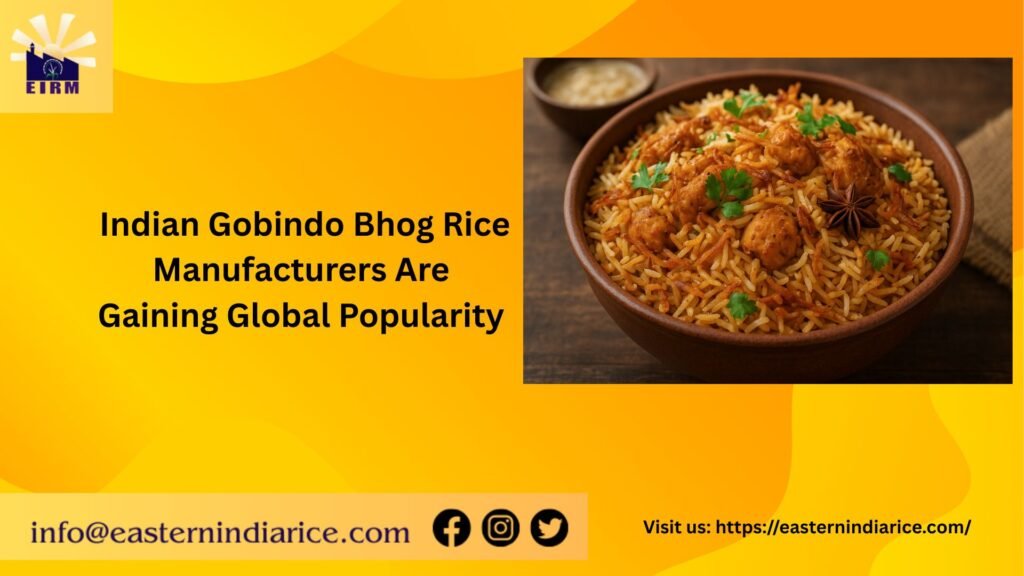 Gobindobhog rice India from EIRM